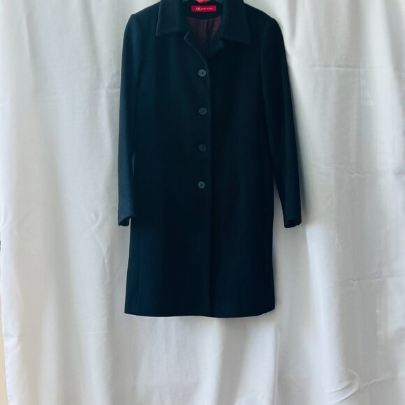 Ann Klein Car Coat 100%Wool - Picture 1 of 3